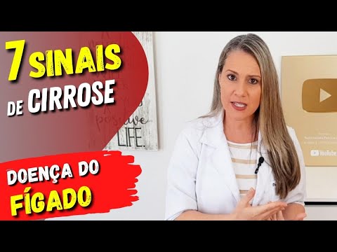 7 Sinais Preocupantes de CIRROSE - Doença do Fígado (E o que fazer!)