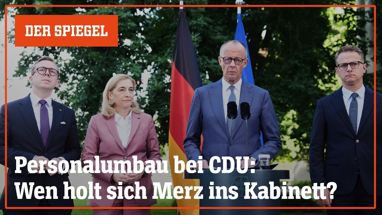 Livestream: Merz präsentiert neue Kabinettsmitglieder | DER SPIEGEL