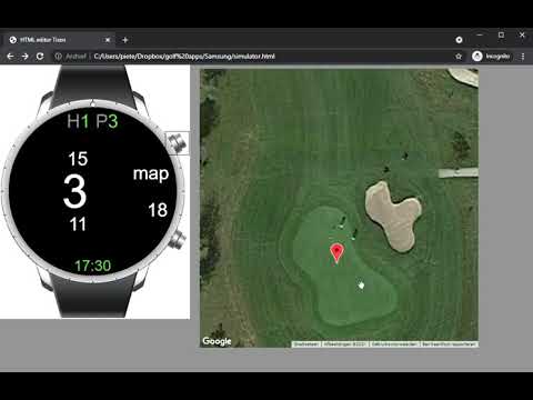 Golf GPS Rangefinder for Watch