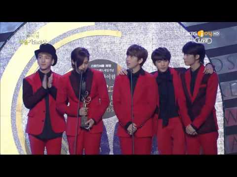 140123 SMA Popularity Award - B1A4