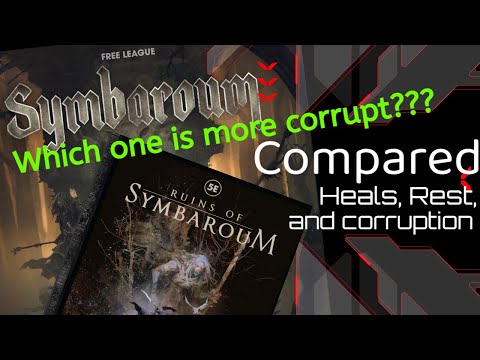 Comparing and Contrasting Healing and Rests in original Symbaroum, 5e and Ruins of Symbaroum