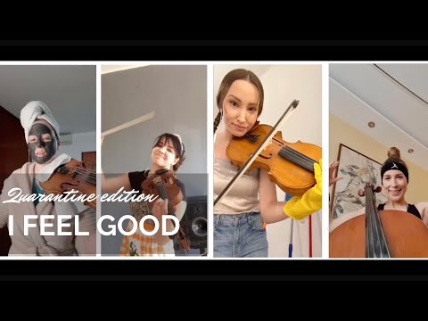 I FEEL GOOD COVER - Quarantine edition by Habanera Quartet
