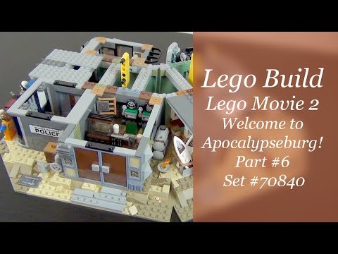 LEGO Movie Welcome To Apocalypseburg Build Part #6 - Set #70840