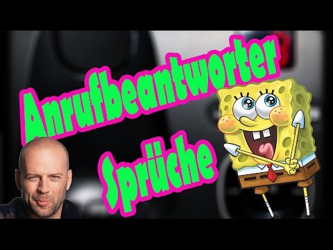 ANRUFBEANTWORTER SPRÜCHE lustig AB Ansagen HD