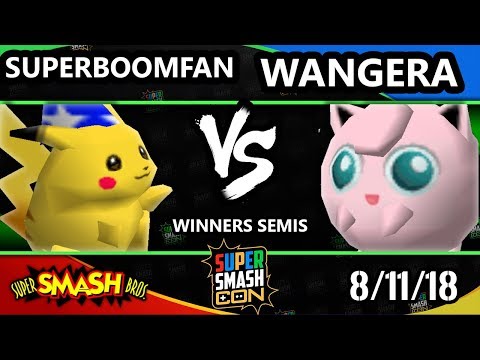 SSC 2018 SSB - Wangera (Jigglypuff) Vs. PG | SuPeRbOoMfAn (Pikachu) - Smash 64 Winners Semis