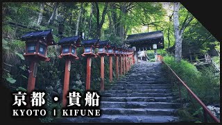 京都左京区の仲秋漂う貴船神社 l kifune shrine surrounded by beautiful nature【Kyoto kifune】