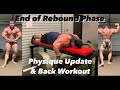The Rebound Ep: 9 | Physique Update 6 Weeks Post Show | Full Back Workout
