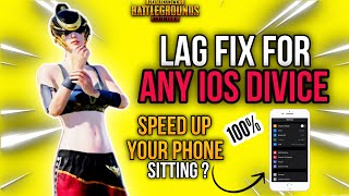 How to lag fix and Framdrop in pubg Mobile iOS ✅    iPhone 6,6s,7,7plus,8,8plus 🔥| speed up your📲