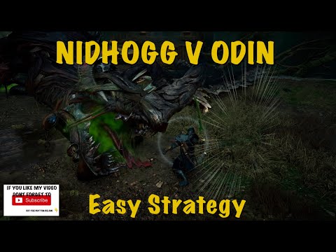 FORGOTTEN SAGA NIDHOGG BOSS BATTLE (Easy Strategy) NIDHOGG v ODIN - ACValhalla