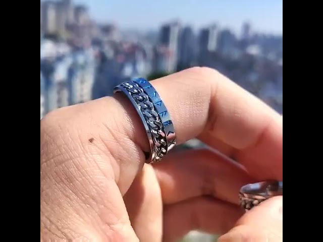 Vídeo relacionado con Auriselle Anillo de los Hombres Ajustable Sol de Oro Runas Vintage Vikingo Retro Abierto Anillo Pulgar Gótico Joyería Regalos para Hombres Niños Padre, Negro