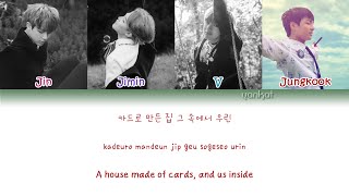 BTS - Outro: House Of Cards (Color Coded Han|Rom|Eng Lyrics) | by Yankat