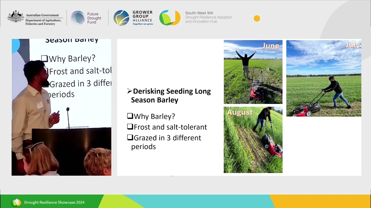 De-risking the seeding program: management practices for the success of dry and early sown crops