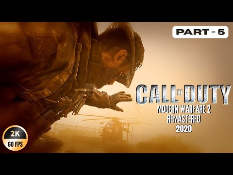 Call of Duty Modern Warfare 2 Remastered (2020) Gameplay Walkthrough Part 5 | 2K 60FPS #gaming