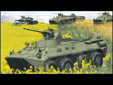 RUSSIAN ARMORED ASSAULT - US DESPERATE DEFENSE