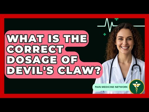 What Is The Correct Dosage Of Devil's Claw? - Pain Medicine Network