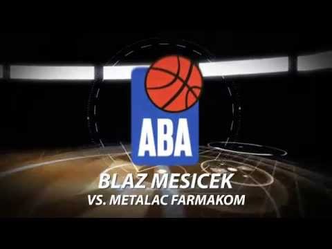Blaž Mesiček does it again - huge dunk in transition