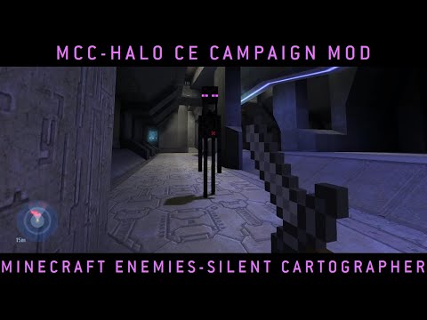 EPIC HALO CE MODDED CAMPAIGN with MINECRAFT ENEMIES!!