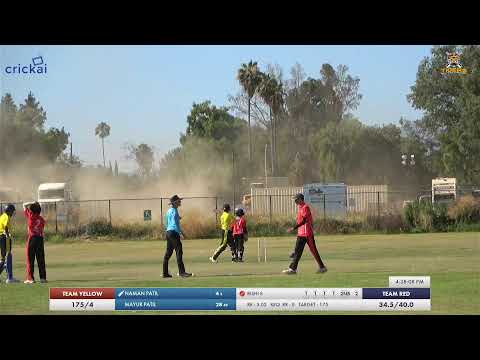 Team Red vs Team Yellow in USAC JR Zonal 2023 - West U15 - Aug 02, 2023