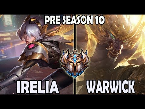 Irelia vs Warwick TOP [ SKT T1 Roach ] Lol Challenger Korea
