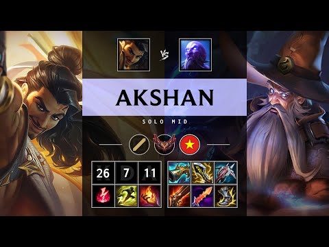 Akshan Mid vs Ryze - VN Grandmaster Patch 25.S1.3