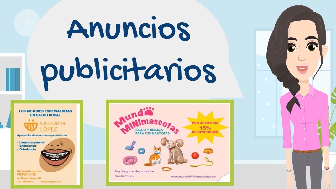 LOS ANUNCIOS PUBLICITARIOS para niños ¿Qué son los anuncios publicitarios¿Cuáles son sus elementos