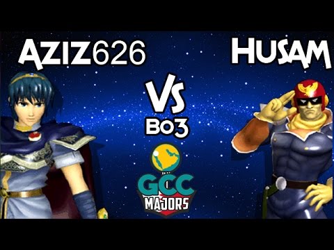 GCC Majors 2016 - Aziz626 (Marth) Vs. Husam (C.Falcon) Winners R2 | SSBM
