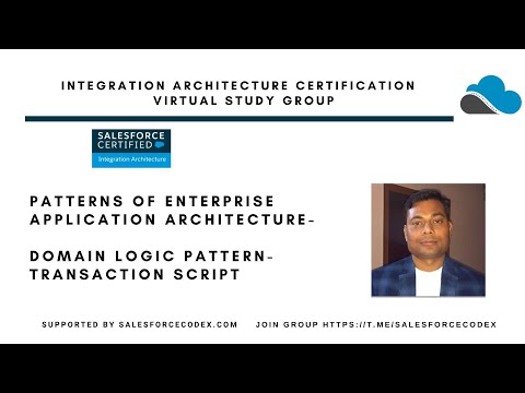 Transaction Script Pattern | Domain Logic Pattern | Patterns of Enterprise Application Architecture