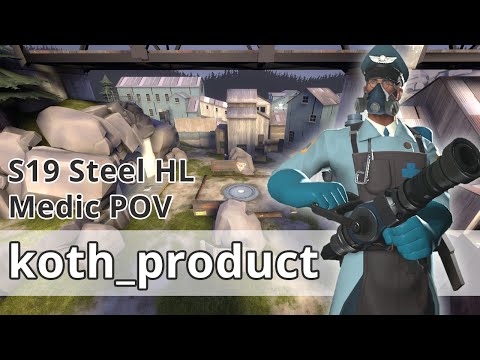 TF2 - steel HL koth_product Medic POV
