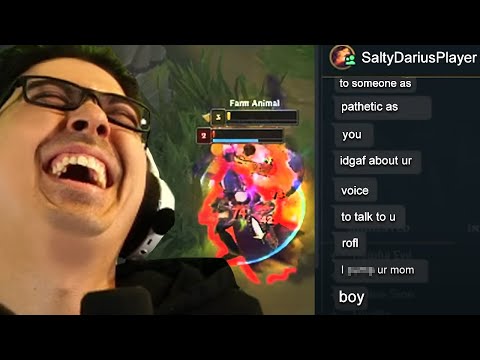 THIS DARIUS IS CRYING BC HE LOST TO MY UDYR