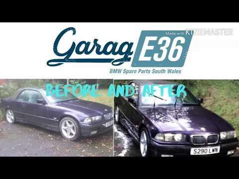 GaragE36 BMW e36 328 techno violet restoration Part 2