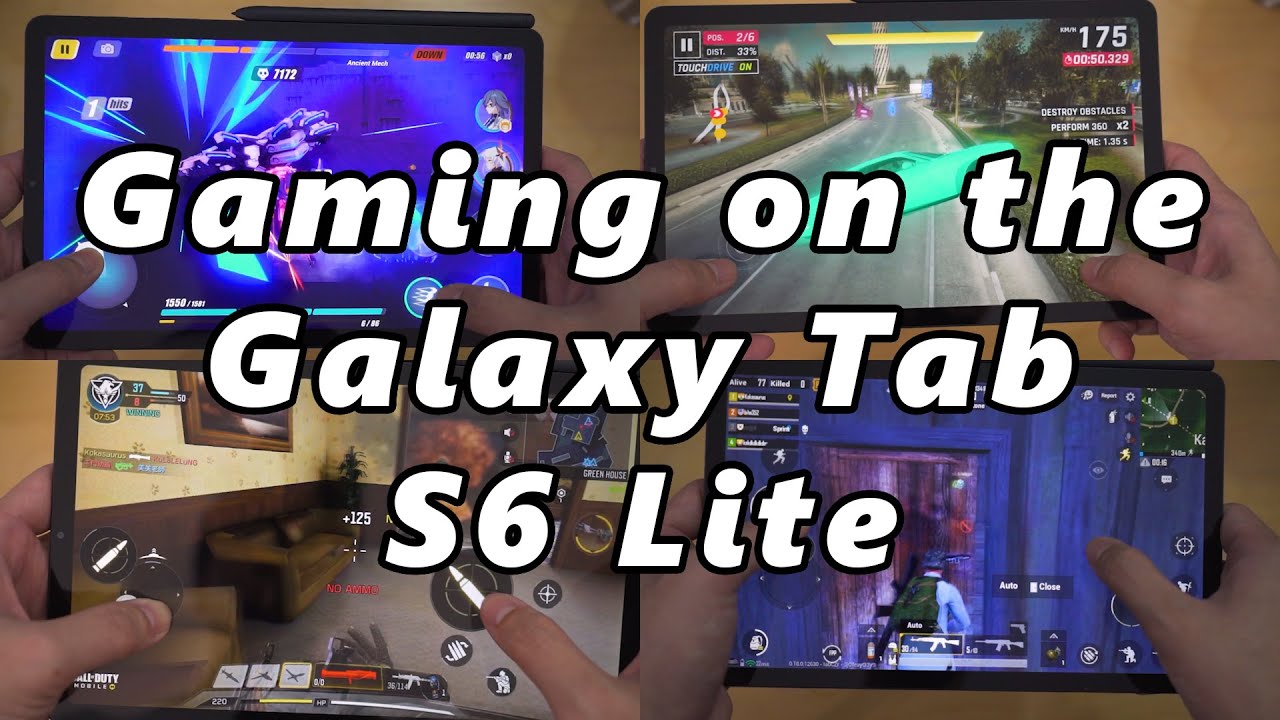 Gaming on the Samsung Galaxy Tab S6 Lite!