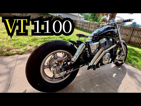 Honda Shadow 1100 / $150 Bobber Build / It's cool