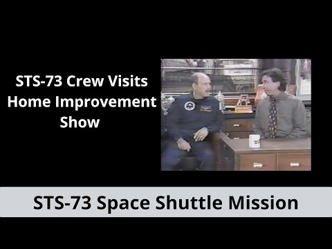 Space Shuttle Crew Visits  Home Improvement Tool Time  Show