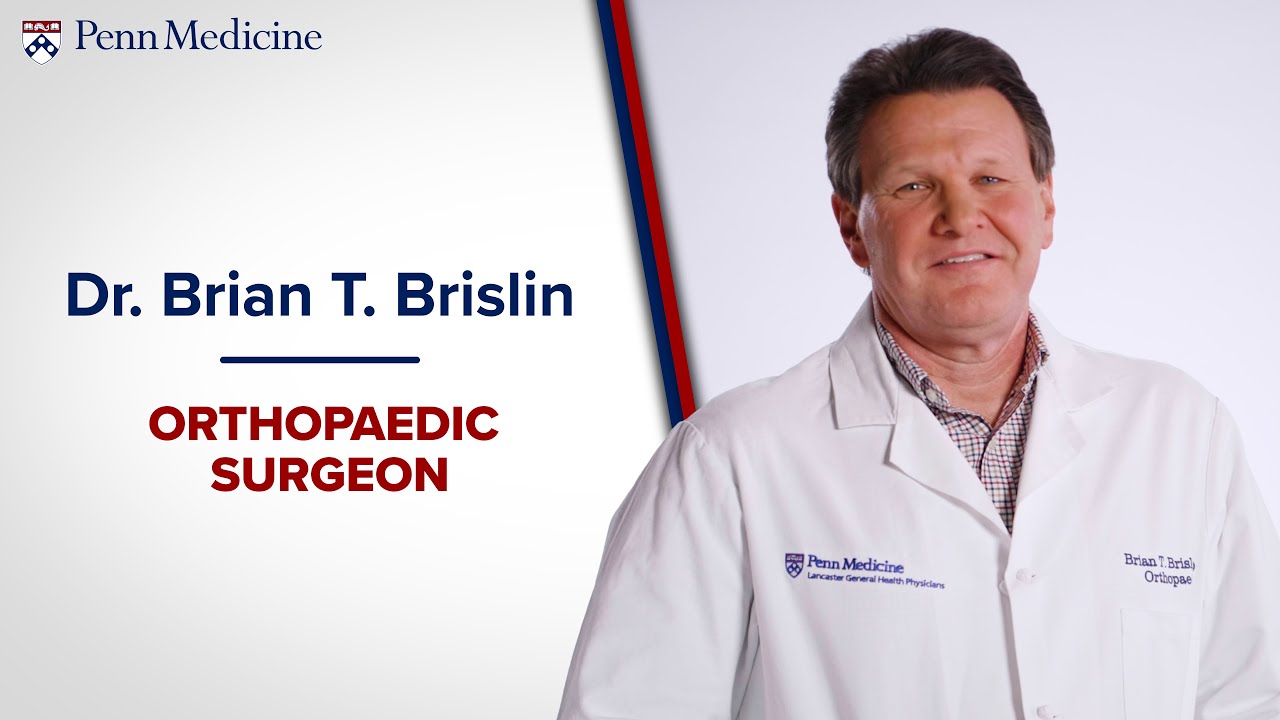 Watch video featuring Brian T. Brislin, MD on YouTube
