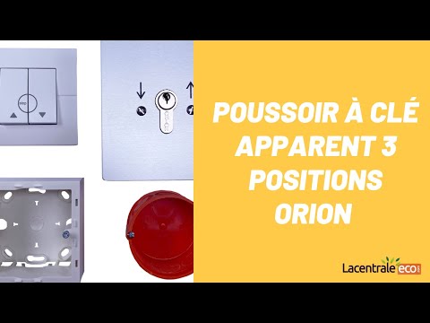 Présentation sachet DP SYSTO avec clé encastré MGCE - Bubendorff