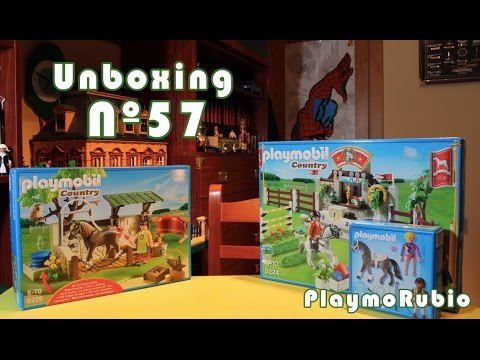 Unboxing PlaymoRubio nº57 “Granja de Ponys” (3ªparte) Playmobil
