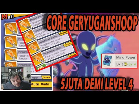 🔥🔥AKHIRNYA SETLAH 5JUTA RUPIAH BISA DAPATKAN CORE LV4 GERYUGANSHOOP!! - ONE PUNCH MAN:The Strongest