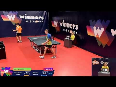 WINners Cup Table 5 20.12.2020 Anishchenko Evgenii - Butenko Timofei