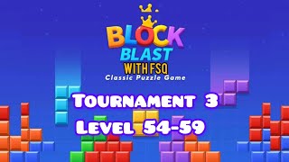Block blast game T3 level 54-59 #blockblastwithfsq #gaming #tetris #puzzle