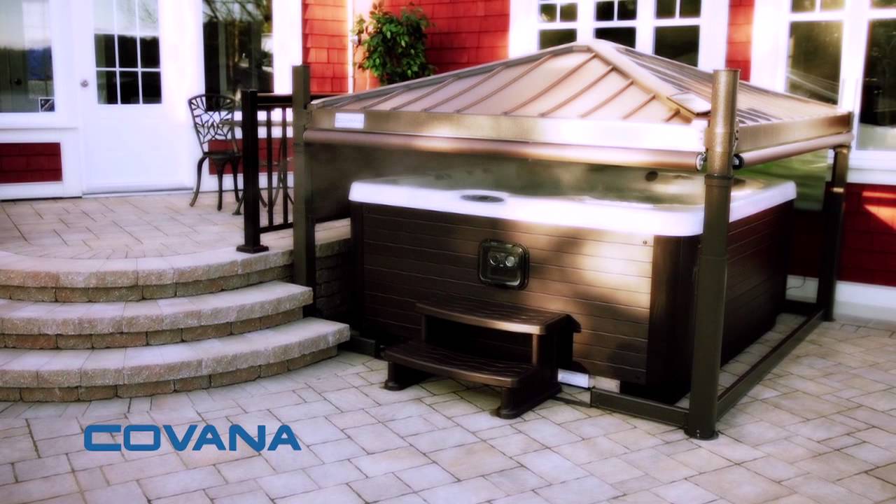 covana: the 2-in-1 automated solution to cover your spa