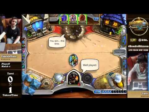Hearthstone World Championship 2014 Americas Qualifier - Playoff - Tarei vs TidesofTime