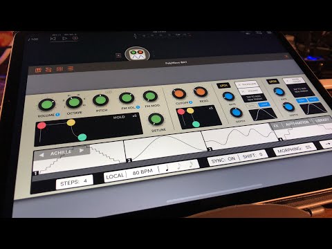 POLYWAVE - Wavetable Sequencer Synth - by Fingerlab & Jordan Rudess - OUT NOW - iPad Tutorial