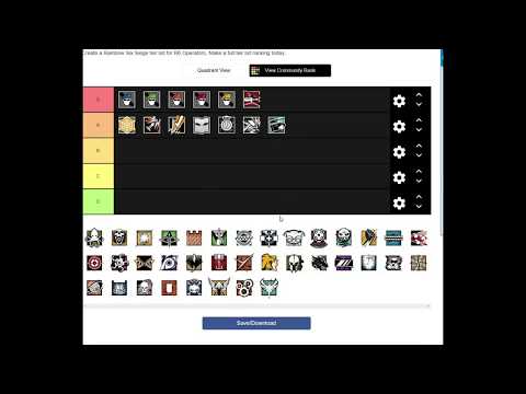 OPERATOR TIER LIST (you know who you are)