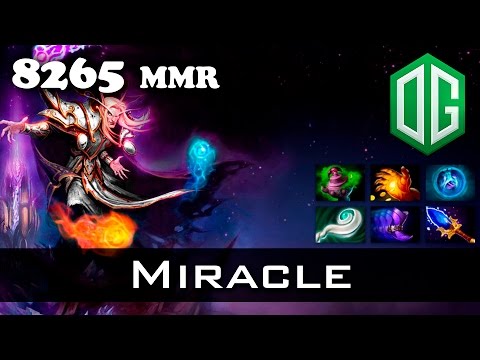 Dota 2 - Miracle Invoker - 8265 MMR Ranked Match