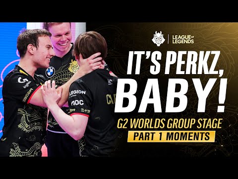 It's Perkz, Baby! | G2 Worlds 2020 Group Stage Part 1 Moments