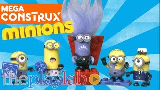 Despicable Me Lair Break in and Buildable Minion Blind Bags from Mega Construx