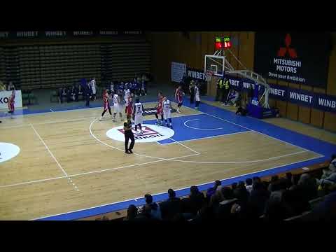 Levski Lukoil vs Academic Sofia (Ryan Wright 27pts 9reb 100% FG)