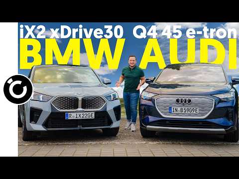 BMW iX2 VS Audi Q4 - wo gibt's mehr fürs Geld?