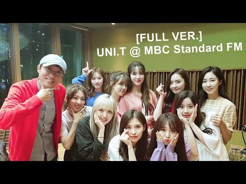 [FULL] 180610 유니티 (UNI.T) @ MBC Radio Standard FM "Lee Yoonseok & Choi Hee's Good Weekend"