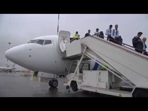 AZ is aangekomen in Sint Petersburg